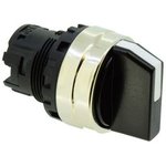 YW4S-2, Selector Switch Actuator, 2 Positions Latching Function Knob Black IDEC ...