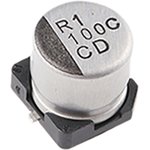 UCD1C101MCL1GS, Конденсатор электролитический, с низким импедансом, SMD, 100мкФ