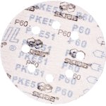 Абразивный круг на липучке 125мм Р60 с отв, 10шт. 35753