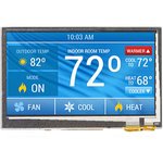 DT043BTFT-PTS2, Дисплей: TFT; 4,3"; 480x272; Подсвет: LED; Разм: 105,5x67,2x4,7мм