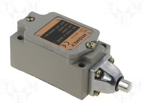 WL-5101, Концевой выключатель, толкатель 9мм, NO + NC, 10А, макс.250ВAC