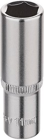 Головка торцевая 1/4"Dr глубокая 11 мм