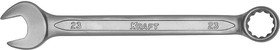 Фото 1/2 Ключ комбинированный 23 мм (Cr-V хол.штамп, холд) KRAFT KT700517