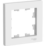 Рамка 1-м AtlasDesign бел. SE ATN000101