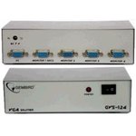 Разветвитель GVS124 Разветвитель сигнала VGA на 4 монитора (Gembird/Cablexpert)