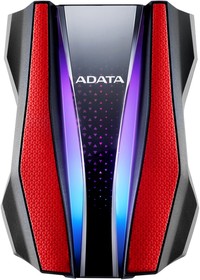 Фото 1/10 Жесткий диск внешний ADATA HD770G AHD770G-2TU32G1-CRD 2TB 2.5" USB 3.2 Gen 1, RGB, Military-grade shock-resistance, Protect Water and D