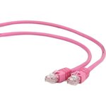 Патч-корд UTP Cablexpert PP12-3M/RO кат.5e, 3м, розовый