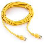 Патч-корд UTP Cablexpert PP12-5M/Y кат.5e, 5м, жёлтый