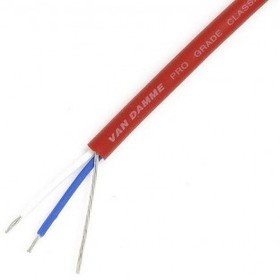 Фото 1/3 268-003-020, Screened Microphone Cable, 3.5mm od, 100m, Red