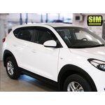NLD.SHYTUC1532, Дефлектор окон 4 дв., HYUNDAI Tucson, 2015-