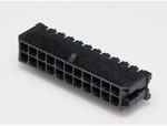 0430452201, Conn Wire to Board HDR 22Power POS 3mm Solder RA Side Entry Thru-Hole Micro-Fit 3.0 Tray