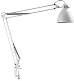 L-1 WHITE, Desktop lamp, 230 VAC , Euro Type C (CEE 7/16) Plug, 1.04 m