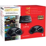 Игровая консоль Retro Genesis HD Ultra черный в комплекте: 150 игр