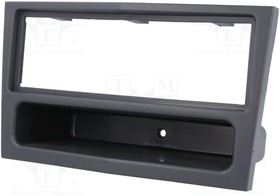 RAM-40.150, Рамка для магнитолы, Suzuki, 1 DIN, серый (темный)
