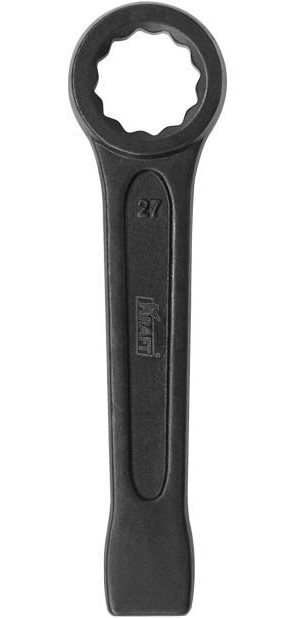 Ключ кольцевой  27 ударный (KRAFT)