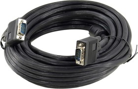 Сигнальный кабель VGA M- VGA M ферритовые кольца, 10м APC-133-100