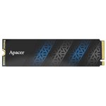 Твердотельный накопитель Apacer SSD AS2280P4U PRO 256Gb M.2 2280 PCIe Gen3x4 ...