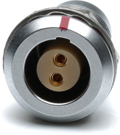 Circular Connector, 2 Contacts, Panel Mount, M9 Connector, Socket, Female, IP50