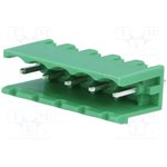 1753495, Pluggable Terminal Blocks 5 Pos 5mm pitch Through Hole Header