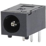 PJ-036DH, 1.3 x 3.8 mm, 3.5 A, Horizontal, Through Hole, Dc Power Jack Connector