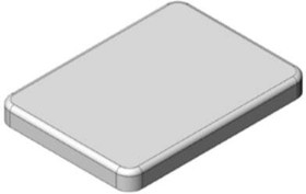 MS209-20S, EMI Gaskets, Sheets, Absorbers & Shielding 20.9 x 15.3 x 2mm One-piece Drawn-Seamless RF Shield/EMI Shield (CRS)