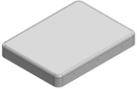 Фото 1/2 MS323-10C, 32.9 x 24.4 x 4mm Two-piece Drawn-Seamless RF Shield/EMI Shield COVER (CRS)