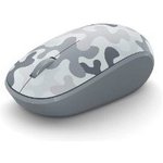 Мышь Microsoft Arctic Camo, оптическая, беспроводная, серый [8kx-00005]