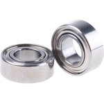 DDL-840ZZHA1P25LY121 Double Row Deep Groove Ball Bearing- Both Sides Shielded ...