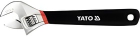 YT21650, Ключ разводной с обрезиненной ручкой 150мм
