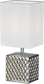 Фото 1/5 Escada 10150/L E14*40W Silver Настольный светильник