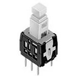 SPPH420100, 30V Square Plunger LATCHING Straight PCPin -10-~+60- White 2N@±1N ...