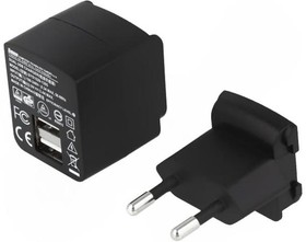 Фото 1/2 SYS1529-1205-EU-USB, Блок питания импульсный, 5B, Вых гнездо USB A x 2, 2,4А, 12Вт