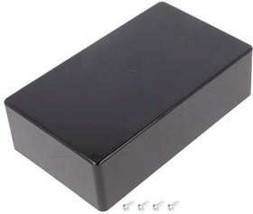 ABS enclosure, (L x W x H) 160 x 95 x 45 mm, black (RAL 9004), COFFER A/7.9