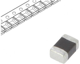 Фото 1/4 B57620C5103J062, Термистор NTC; 10кОм; SMD; 0805; 3730K; 210мВт; ±5%; -55-125°C