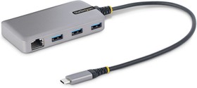Фото 1/6 5G3AGBB-USB-C-HUB, 3 Port USB 3.0 USB A, USB B, USB C USB C Hub, USB Bus Powered, 42 x 5.4 x 1.6cm