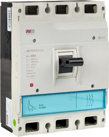 Фото 1/10 Выключатель автоматический 800А 100кА AV POWER-4/3 TR AVERES EKF mccb-43-800H-TR-av