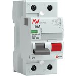 Выключатель дифференциального тока (УЗО) 2п 40А 300мА тип S DV AVERES EKF ...