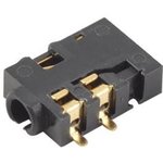 SJ1-2535-SMT-TR, Phone Connectors 2.5 mm, Stereo, Right Angle ...
