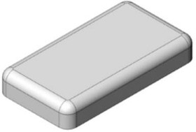 MS193-10S, 19.3 x 10.5 x 3mm One-piece Drawn-Seamless RF Shield/EMI Shield (CRS)