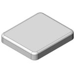 MS206-10S, 20.6 x 17.8 x 3mm One-piece Drawn-Seamless RF Shield/EMI Shield (CRS)