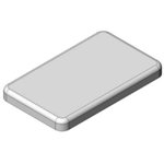 MS256-10S, 25.6 x 15.5 x 2.3mm One-piece Drawn-Seamless RF Shield/EMI Shield (CRS)