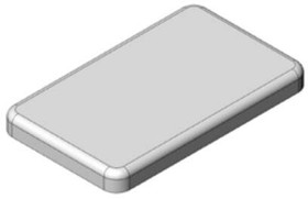 MS256-10S, EMI Gaskets, Sheets, Absorbers & Shielding 25.6 x 15.5 x 2.3mm One-piece Drawn-Seamless RF Shield/EMI Shield (CRS)
