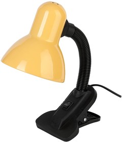 Настольный светильник GTL-026-60-220 желтый на прищепке 1/24 800126