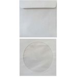 Конверт Buro 201070 CD 125x125мм с окном белый клеевой слой 80г/м2 (pack:1000pcs)