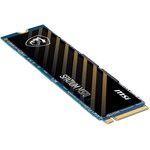 Твердотельный накопитель SSD MSI M.2 2280 128GB MSI SPATIUM M370 Client SSD PCIe ...