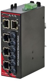 SLX-8ES-6ST, Ethernet Switch, Multimode, RJ45 Ports 5, Fibre Ports 3ST, 100Mbps, Unmanaged