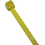 PCT-0200-050-YW-100, Cable Tie 200 x 4.8mm, Polyamide 6.6, 220N, Yellow
