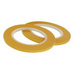 RND 605-00249, Precision Masking Tape, 3mm x 18m, Yellow