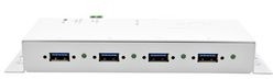 EX-1183HMVS-2W, Industrial USB Hub, 4x USB-A Socket, 3.0, 5Gbps