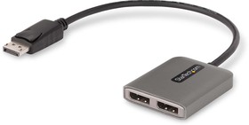 Фото 1/6 MST14DP122DP, 2 Port USB B Hub, USB Powered, 4.3 x 10.5 x 1.4cm